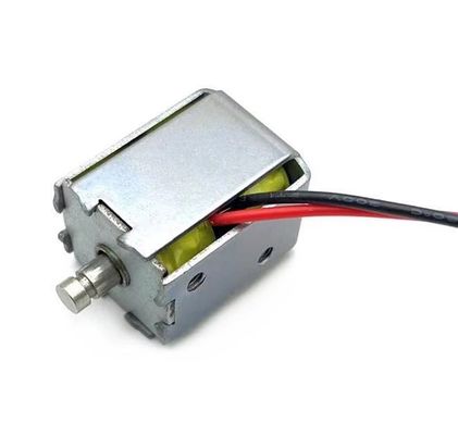 गुणवत्ता  Open Frame Solenoid Electromagnet with Adjustable Stroke and Copper Winding for 6V 9V 12V DC Applications फैक्टरी