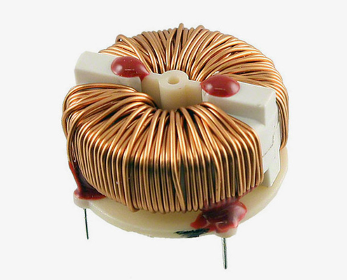गुणवत्ता   Low Loss Toroidal Common Mode Choke Amorphous Core for DC DC Line Noise Suppression कारखाना