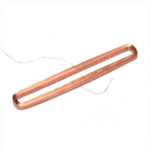 RFID ट्रांसपोंडर RFID कॉयल एंटीना एयर कोर कॉयल 125KHz फ्रीक्वेंसी 0.8mm वायर डायमीटर