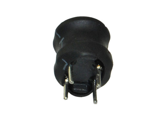 कम प्रतिरोध डुबकी पावर Inductor 10uH - 47mH इंडक्शनेंस छोटे आकार का काला रंग